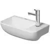 Image de Duravit, Lavabo, Lave-mains ME by Starck o ÜL m HLB 400x220mm 1 HL re we sdm (220 mm, 400 mm)
