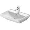 Image de Duravit, Lavabo, Lavabo D-NEO avec meuble vasque avec robinetterie 1 trou 600x440mm blanc (440 mm, 600 mm)