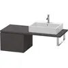 Image de Duravit, Meuble sous-lavabo, L-Cube Meuble bas pour console, 1 tiroir, 520x400x547mm, LC583208080, LC583208080 (52 x 40 x 54.70 cm)