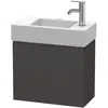 Image de Duravit, Meuble sous-lavabo, L-Cube Meuble sous-lavabo suspendu, 1 porte, charnière à gauche, 480x400x240mm, LC6246L8080 (48 x 24 x 40 cm)