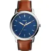 Image de Fossil, Montre, Le minimaliste, Bleu, (Montre analogique, 44 mm)