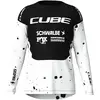 Image de Cube Bike, Femmes, Maillot de cyclisme, X Factory Racing - Maillot VTT à manches longues pour femme   S (S), Blanc, Noir, S