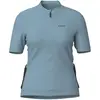 Image de Cube Bike, Femmes, Maillot de cyclisme, Maillot Gravel Cargo à fermeture éclair intégrale - Femmes   L (L), Bleu, L
