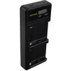 Image de Patona Dual LCD Charger (Chargeur de batterie d'appareil photo), Alimentation pour appareil photo, Noir