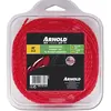 Image de Arnold, Machine de jardinage : accessoires, Fil de coupe, rond, torsadé, rouge, 3,0 mm, 15 m (Herbicide, Fil de coupe + bobine de fil)