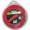 Image de Arnold, Machine de jardinage : accessoires, Fil de coupe, rond, torsadé, rouge, 2,7 mm, 30 m (Herbicide, Fil de coupe + bobine de fil)