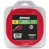 Image de Arnold, Machine de jardinage : accessoires, Fil de coupe, rond, torsadé, rouge, 3,3 mm, 9 m (Herbicide)