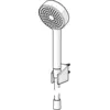 Image de Hansa, Pommeau de douche, world of office HANSABASICJET-Set pour mitigeur de bain, 1 jet chromé (44680113) (1 Type de jet, 18 l/min)