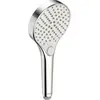 Image de Hansa, Pommeau de douche, VIVA Handbrausen, ronde, diamètre 110mm, 3 jets, 44330300 (3 Types de jets, 12 l/min)