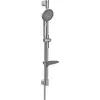 Image de Hansa, Pommeau de douche, aurelia - set douchekop, douchestang en doucheslang, 3 jets, chroom (3 Types de jets, 12 l/min)