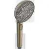 Image de Hansa, Pommeau de douche, aurelia - set douchekop, douchehouder en doucheslang, 3 jets, geslepen brons (3 Types de jets, 12 l/min)