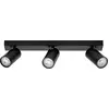 Image de Ledvance, Applique + plafonnier, LED SPOT OCTAGON BLACK 3x3.4W 927 DIM (690 lm, GU10)