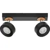 Image de Ledvance, Applique + plafonnier, DECOR SPOT PLUTO BLACK 2 Spot (615 lm)