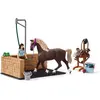 Image de Schleich Box de lavage pour chevaux avec Emily et Luna von Hor