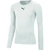 Image de Puma, Hommes, T-shirt de sport, T-shirt Baselayer LIGA LS-655920 (XL), Blanc, XL