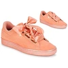 Image de Baskets basses Puma WN SUEDE HEART SATIN.DUSTY femme