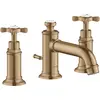 Image de Axor, Robinetterie de salle de bains, MONTREUX Mélangeur lavabo 3 trous 30, vidage par pop-up, porte-à-faux 142mm