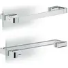 Image de Axor, Porte-serviettes + crochets pour serviettes, Poignée de douche UNIVERSAL 444mm chrome