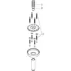 Image de hansgrohe, Système de douche, Raccord plafond AXOR SHOWERSOLUTIONS 100mm chrome