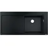 Image de hansgrohe, Évier, HG Evier à encastrer 450 mtr. gauche S514-F450 noir graphite (Evier encastré, 51 cm, 105 cm)