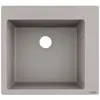 Image de hansgrohe, Évier, HG Evier à encastrer 450 S510-F450 gris béton (Evier encastré, 51 cm, 56 cm)