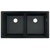 Image de hansgrohe, Évier, HG Evier sous plan 370/370 S510-U770 noir graphite (Evier sous plan, 45 cm, 82 cm)