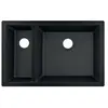 Image de hansgrohe, Évier, HG Evier sous plan 180/450 S510-U635 noir graphite (Evier sous plan, 45 cm, 71 cm)