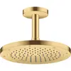 Image de hansgrohe, Robinetterie de salle de bains, AXOR ShowerSolutions Raccordement au plafond 100 mm
