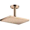 Image de hansgrohe, Robinetterie de salle de bains, AXOR ShowerSolutions Raccordement au plafond 100 mm