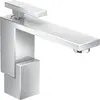 Image de hansgrohe, Robinetterie de salle de bains, Mitigeur monocommande pour lavabo 130 AXOR EDGE avec vidage chromé diamanté