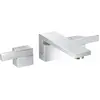 Image de hansgrohe, Robinetterie de salle de bains, Set de finition AXOR EDGE f UP 3-L robinetterie lavabo chromé diamanté