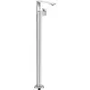 Image de Axor, Robinetterie de salle de bains, Set de finition EDGE pour mitigeur bain-douche au sol chr diamanté