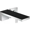 Image de Axor, Robinetterie de salle de bains, EH-WT-MI MYEDITION UP f Wd-mon avec plaque chrome/verre noir