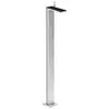 Image de hansgrohe, Robinetterie de salle de bains, EH-WT-MI AXOR MYEDITION au sol avec plaque chrome/verre noir
