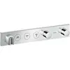 Image de Axor, Robinetterie de salle de bains, ShowerSolutions module de thermostat Select 530/90, encastré, 3 consommateurs, set c