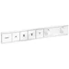 Image de hansgrohe, Robinetterie de salle de bains, HG Set de montage final RAINSELECT p thermostat encastré 4 consommateurs blanc mat