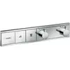 Image de hansgrohe, Robinetterie de salle de bains, HG Set de montage final RAINSELECT p thermostat encastré 2 consommateurs chromé