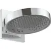 Image de hansgrohe, Pommeau de douche, Set de douche de tête Rainfinity 250 3jet 26232000 25 cm incl. raccordement mural chrome (3 Types de jets, 20 l/min)