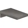 Image de hansgrohe, Robinetterie de salle de bains, HG Bec déverseur pour baignoire METROPOL saillie 185mm brushed black chrome