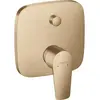 Image de hansgrohe, Robinetterie de salle de bains, Talis E Mitigeur monocommandé encastré pour baignoire (bronze brossé)