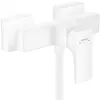 Image de hansgrohe, Robinetterie de salle de bains, HG Mitigeur monocommandé pour douche METROPOL apparente, avec manette, blanc mat