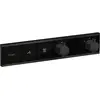 Image de hansgrohe, Robinetterie de salle de bains, Thermostat RainSelect encastré pour 2 consommateurs (noir mat)