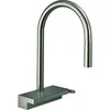 Image de hansgrohe, Robinetterie de cuisine, Aquno Select M81 Mitigeur d'évier 170 (finition acier inoxydable)