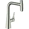 Image de hansgrohe, Robinetterie de cuisine, HG Mitigeur monocommandé pour évier 240 METRIS Douchette extractible aspect inox