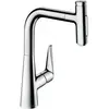 Image de hansgrohe, Robinetterie de cuisine, HG Mitigeur monocommandé pour évier 220 TALIS S DN 15, avec douchette extractible chromé