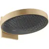 Image de hansgrohe, Pommeau de douche, Douche de tête Rainfinity 1jet avec bras de douche : couleur - bronze brossé (1 Type de jet, 21 l/min)