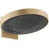 Image de hansgrohe, Pommeau de douche, Douche de tête Rainfinity 3jet avec bras de douche : couleur - bronze brossé (3 Types de jets, 28.10 l/min)