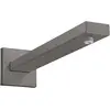 Image de hansgrohe, Robinetterie de salle de bains, Bras de douche Square : couleur - noir chrome brossé/graphite