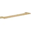 Image de hansgrohe, Porte-serviettes + crochets pour serviettes, HG Porte-serviettes double AddStoris 648mm bronze brossé