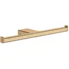 Image de hansgrohe, Dérouleur de papier toilette, HG Porte-rouleau double AddStoris sans couvercle bronze brossé